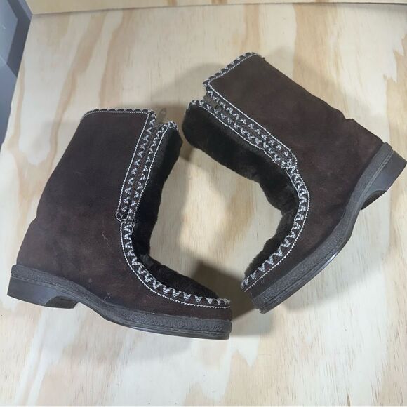 Snowland Vegan Faux Fur Snow Boots Women’s Size 5 - Picture 3 of 8